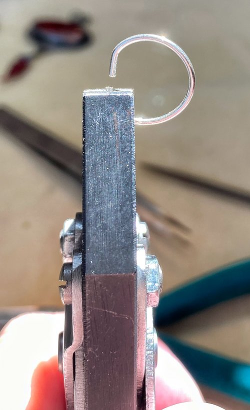 Susan LeGuyader's Jump Ring Rescue - , General Education, , Place jump ring in the pliers